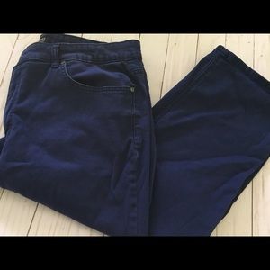 Jones New York Lexington Straight Jeans Size 18